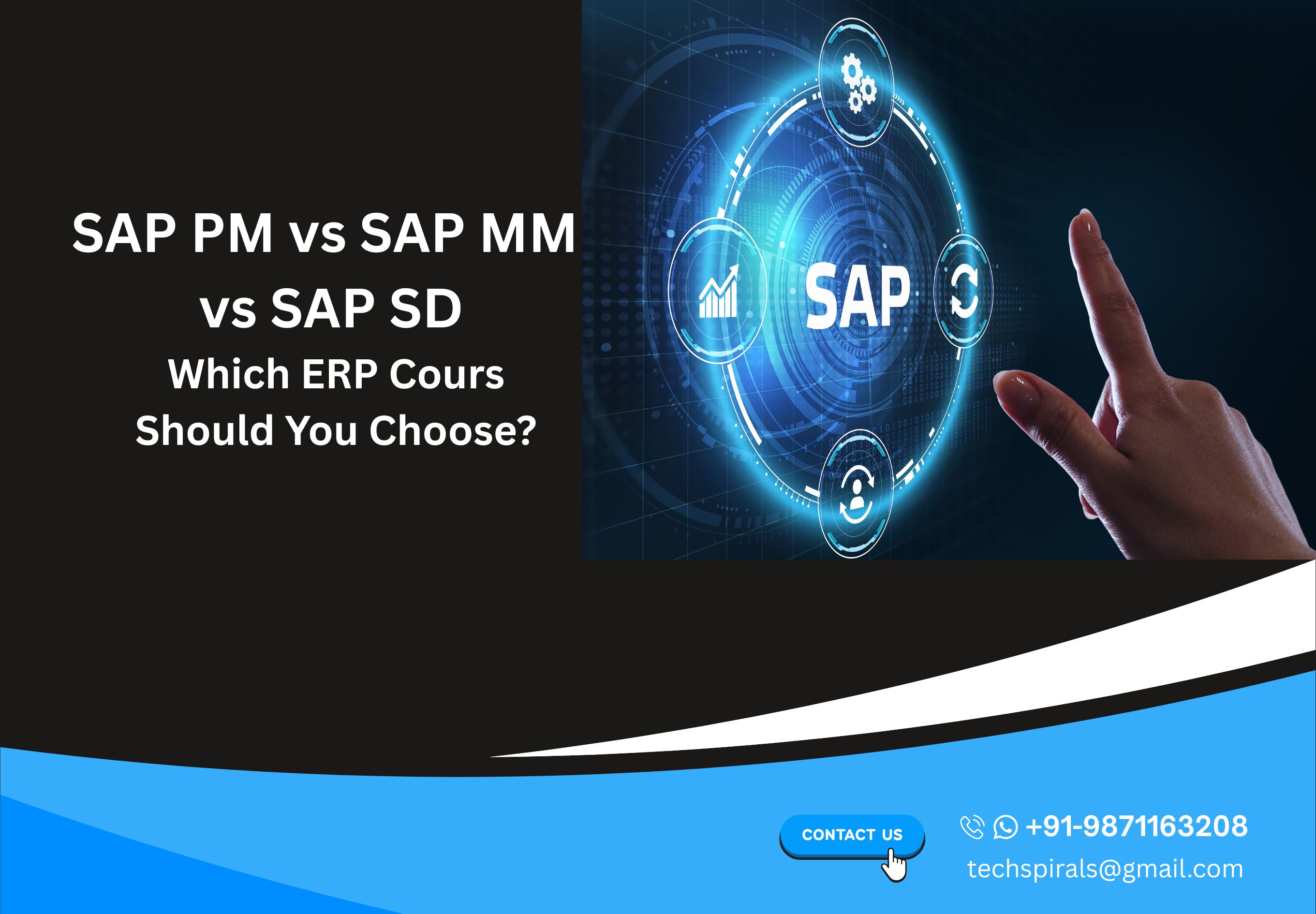 SAP PM vs SAP MM vs SAP SD: Which ERP Course Should You Choose?