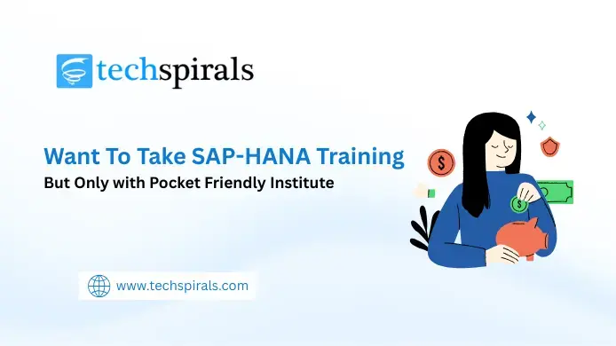 Training for SAP HANA  in affordable fee structure
