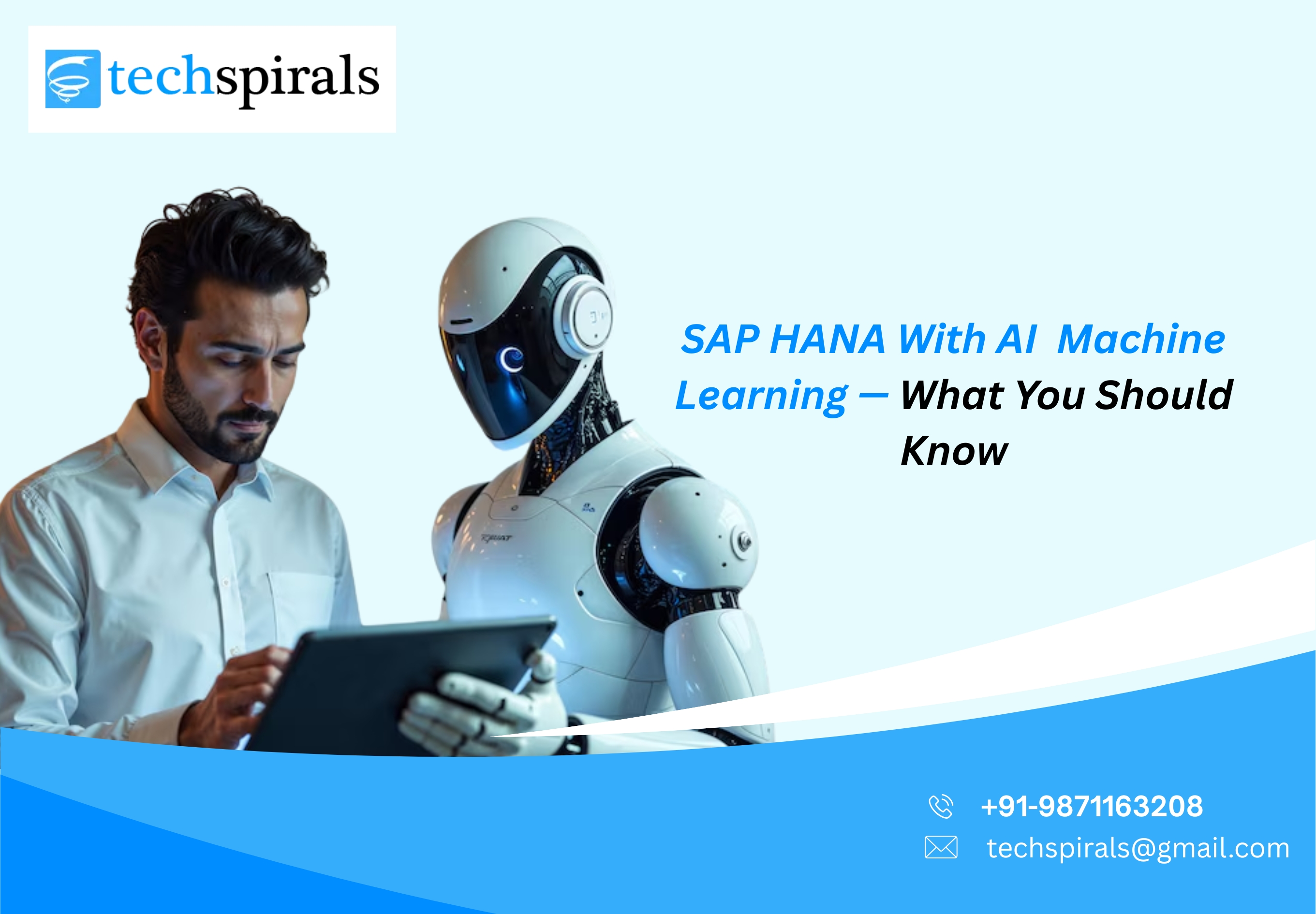 SAP HANA with AI machine learning integration showing real-time analytics and intelligent data processing