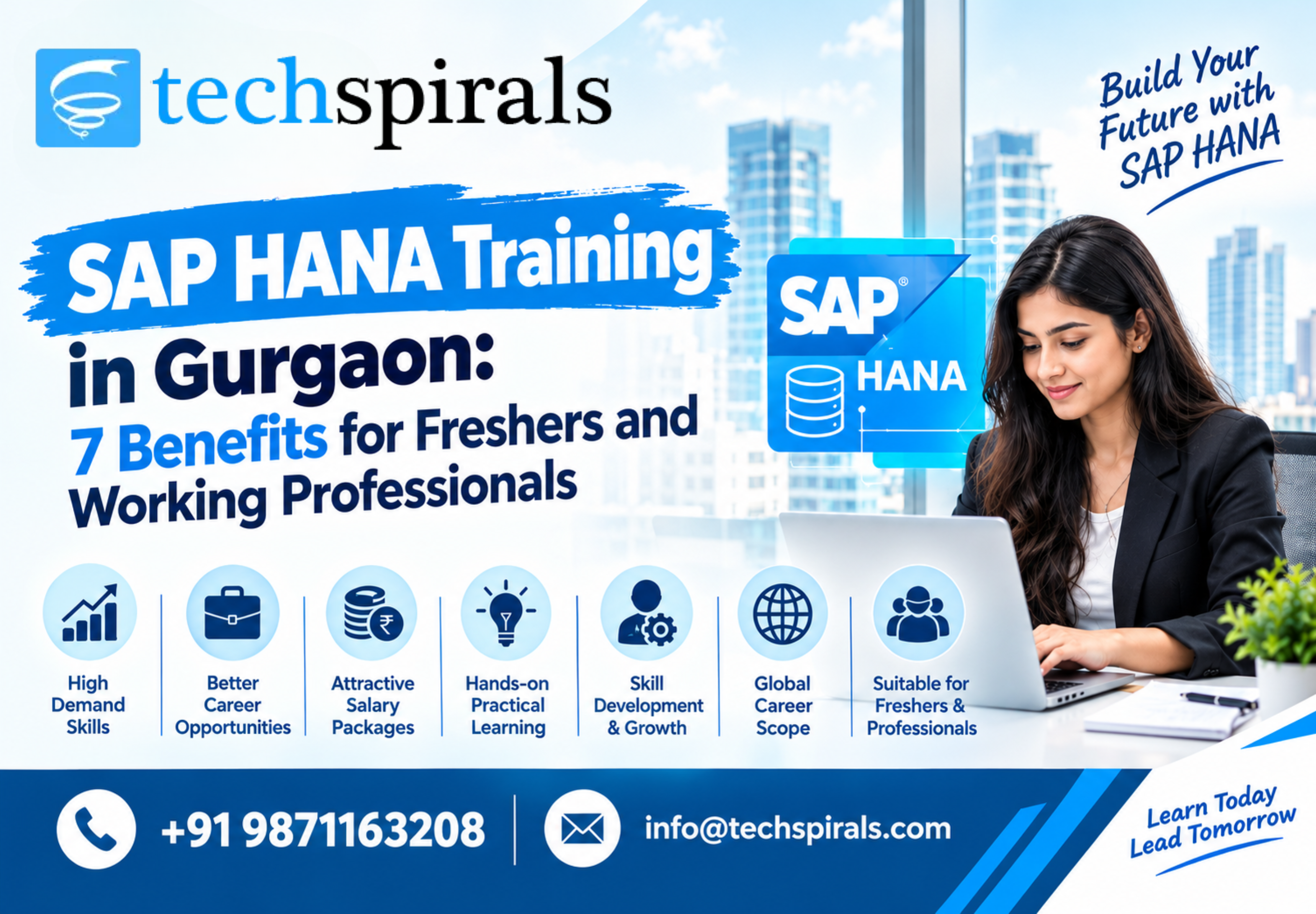 Trainer guiding learners through a data model during SAP HANA training in Gurgaon